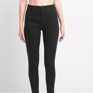 GAP Velvet Super High Rise Skinny Pants